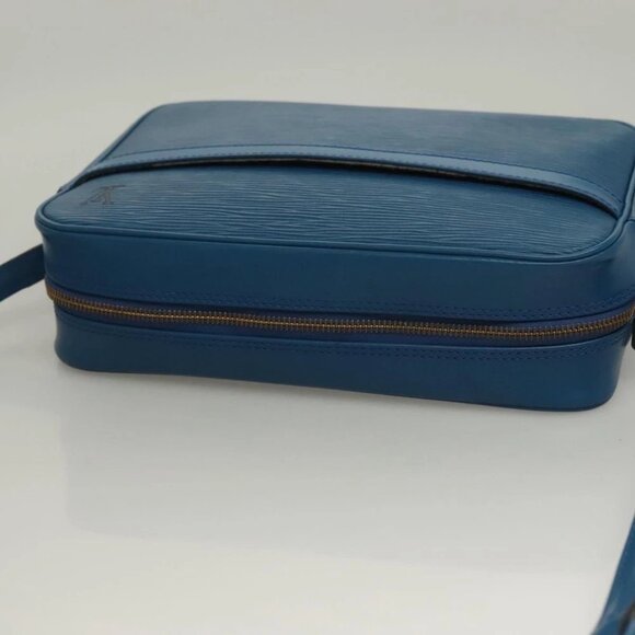 LOUIS VUITTON Epi Trocadero 27 Shoulder Bag Blue - Picture 6 of 14